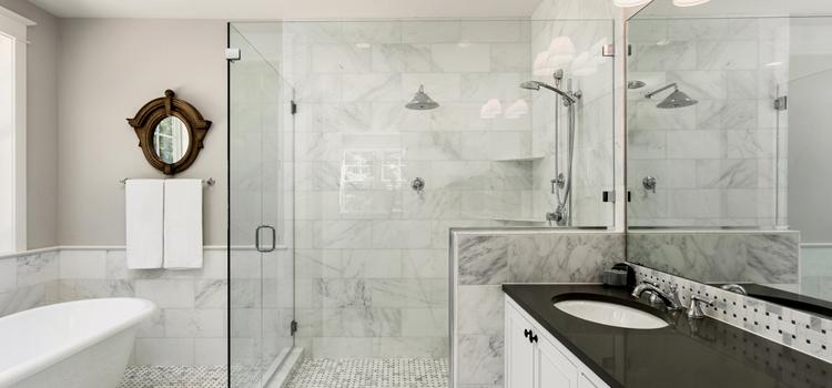 bathroom shower door installation in Paso Robles