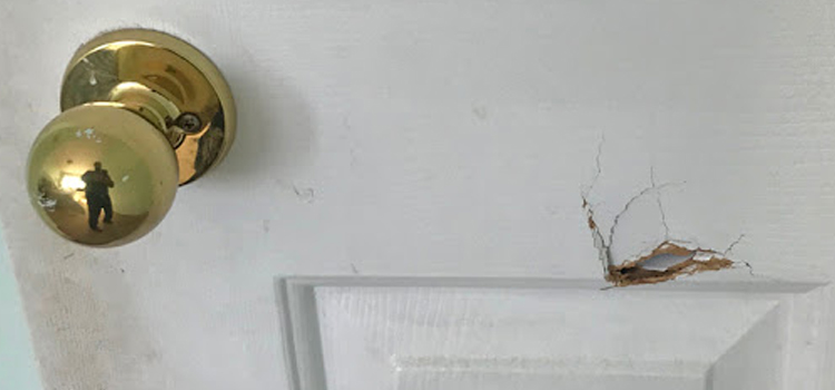 interior door hole repair Paso Robles